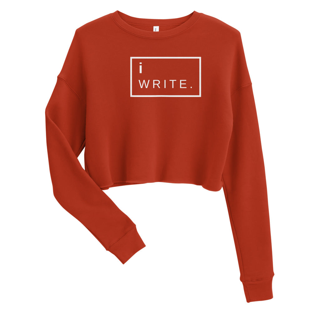 iWrite Crop Sweatshirt